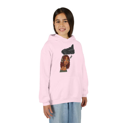 Her Cool Vibes - Kids/Youth Hoodie Gildan 18500B