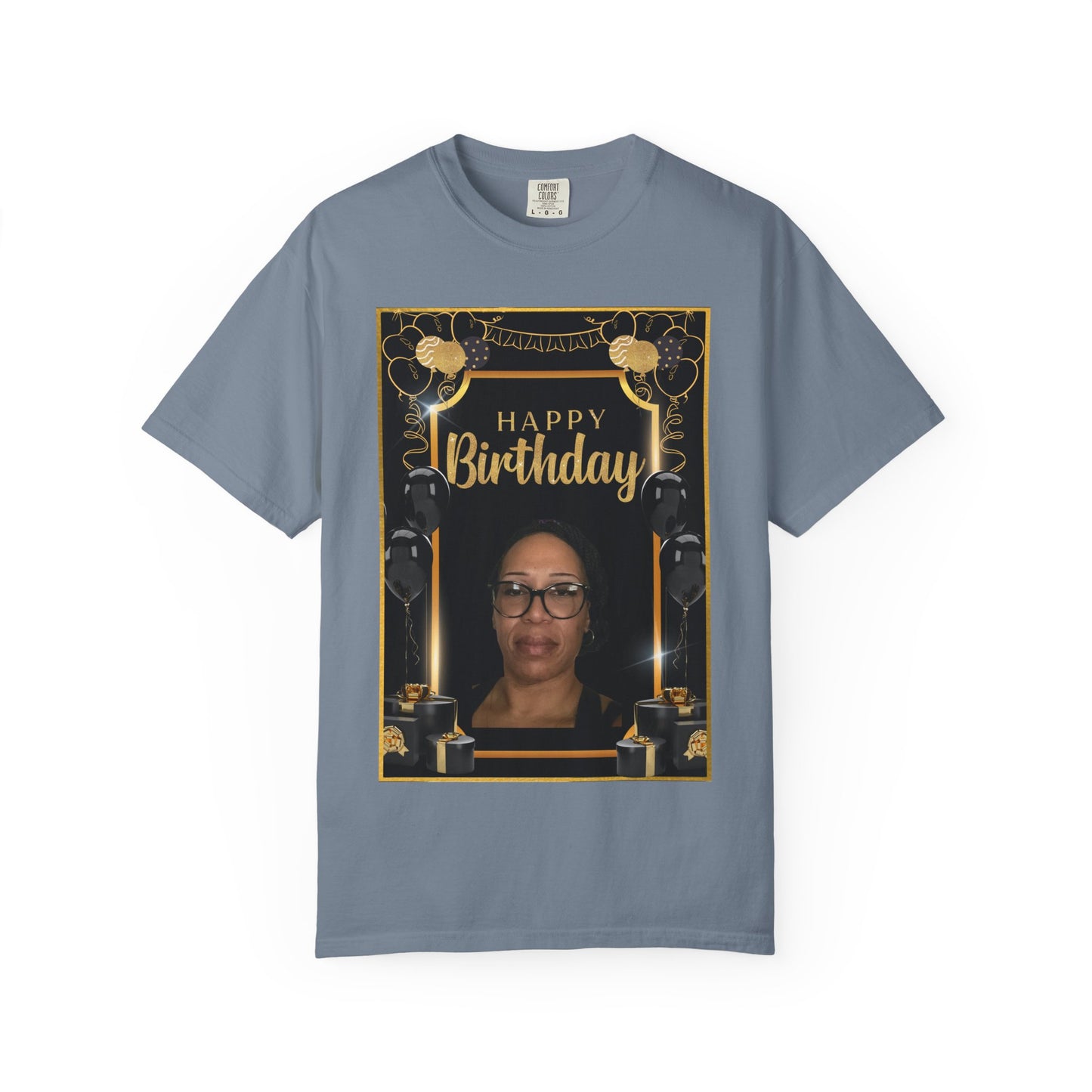 Black & Gold B Day Personalize It! Tee - Unisex T-shirt
