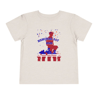 Memorial Day Soldier Tee — Toddler Graphic T-Shirt