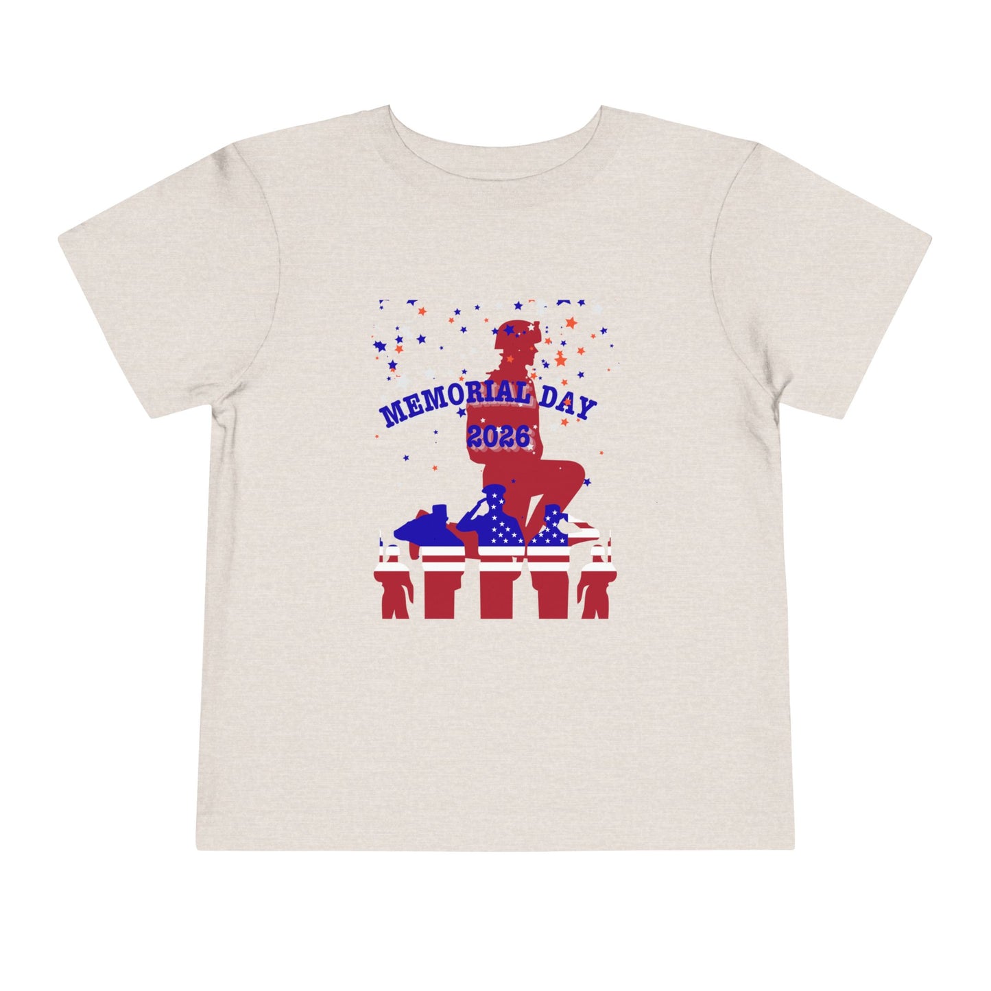 Memorial Day Soldier Tee — Toddler Graphic T-Shirt
