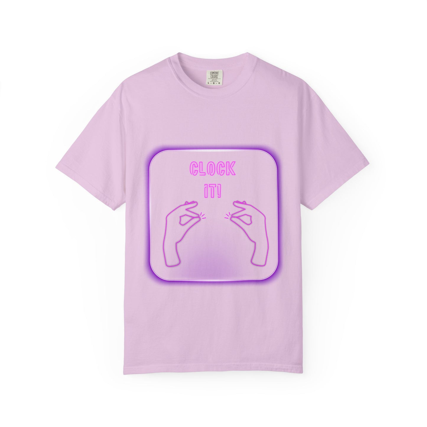 Clock it Fuchsia Tee -Unisex T-shirt