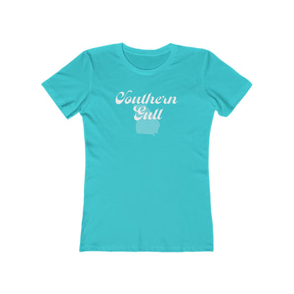 Personalize It! Southern Gull-Ga - Women’s Boyfriend Fit Celebration T-Shirt