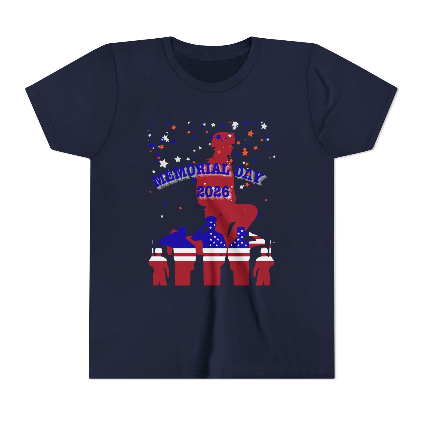 Memorial Day Soldier Tee – Youth T-Shirt