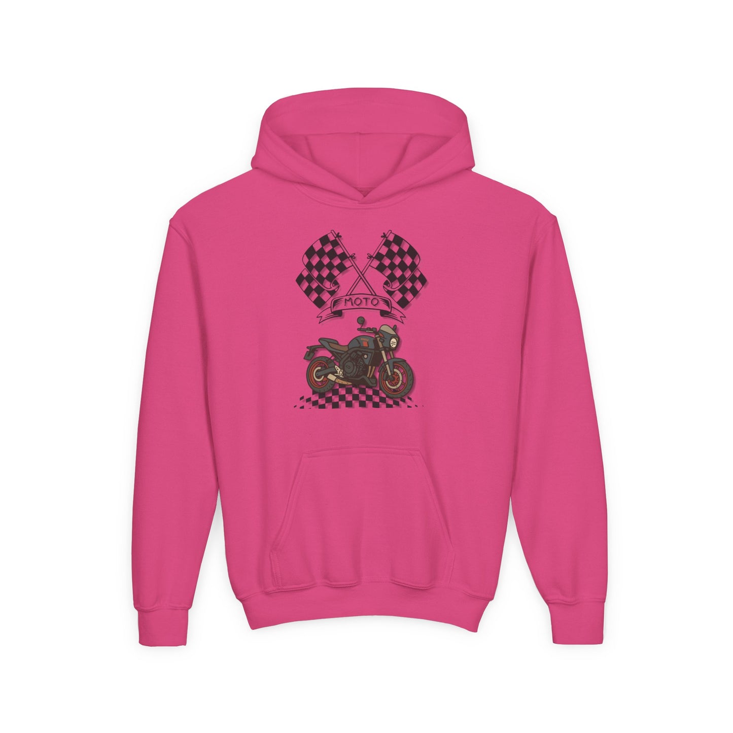 Motorcycle Racing - Kids/Youth Hoodie