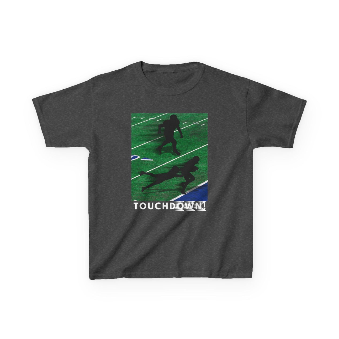 Touchdown Football Tee — Youth Graphic T-Shirt