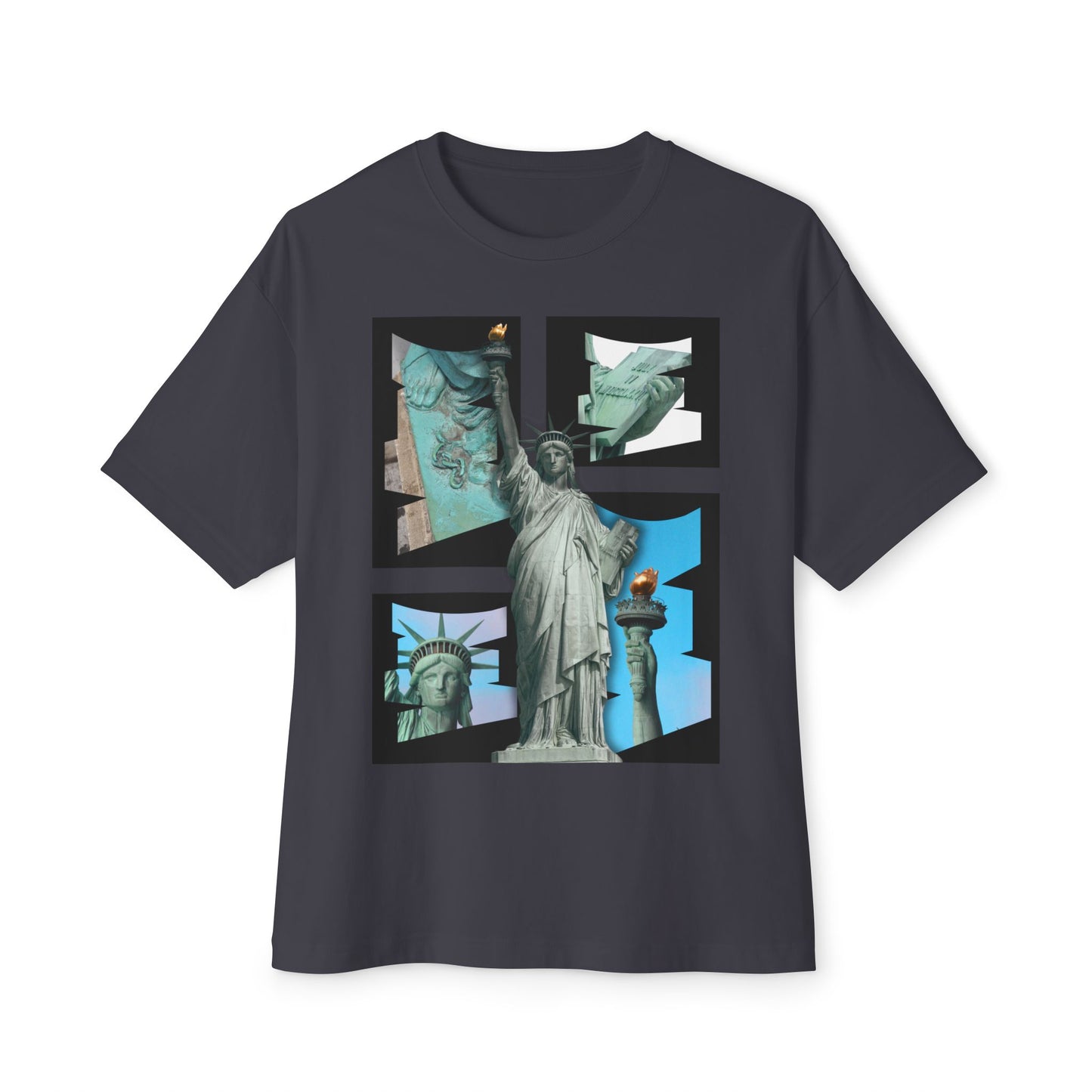 Liberty Parts Tee – Oversized Box Graphic T-Shirt