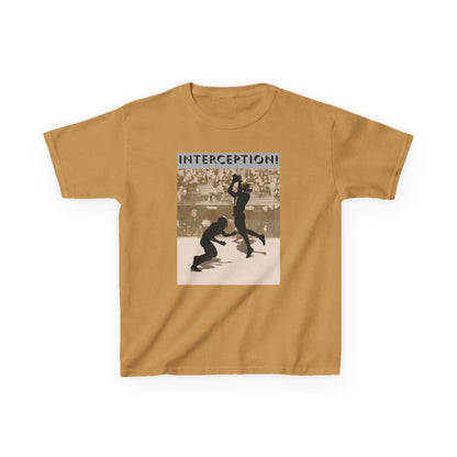 Football Interception Tee - Kids T-Shirt