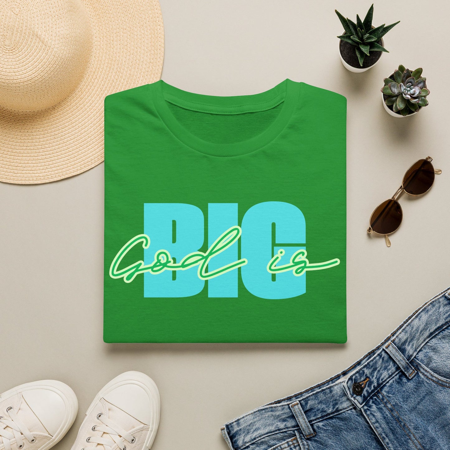 God is BIG Tee - Unisex T- Shirt
