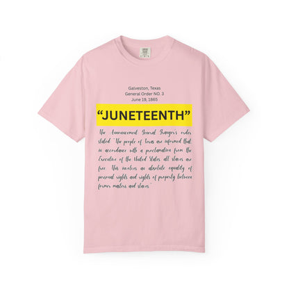 Juneteenth G O 3 Tee - Unisex T-shirt