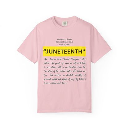 Juneteenth G O 3 Tee - Unisex T-shirt