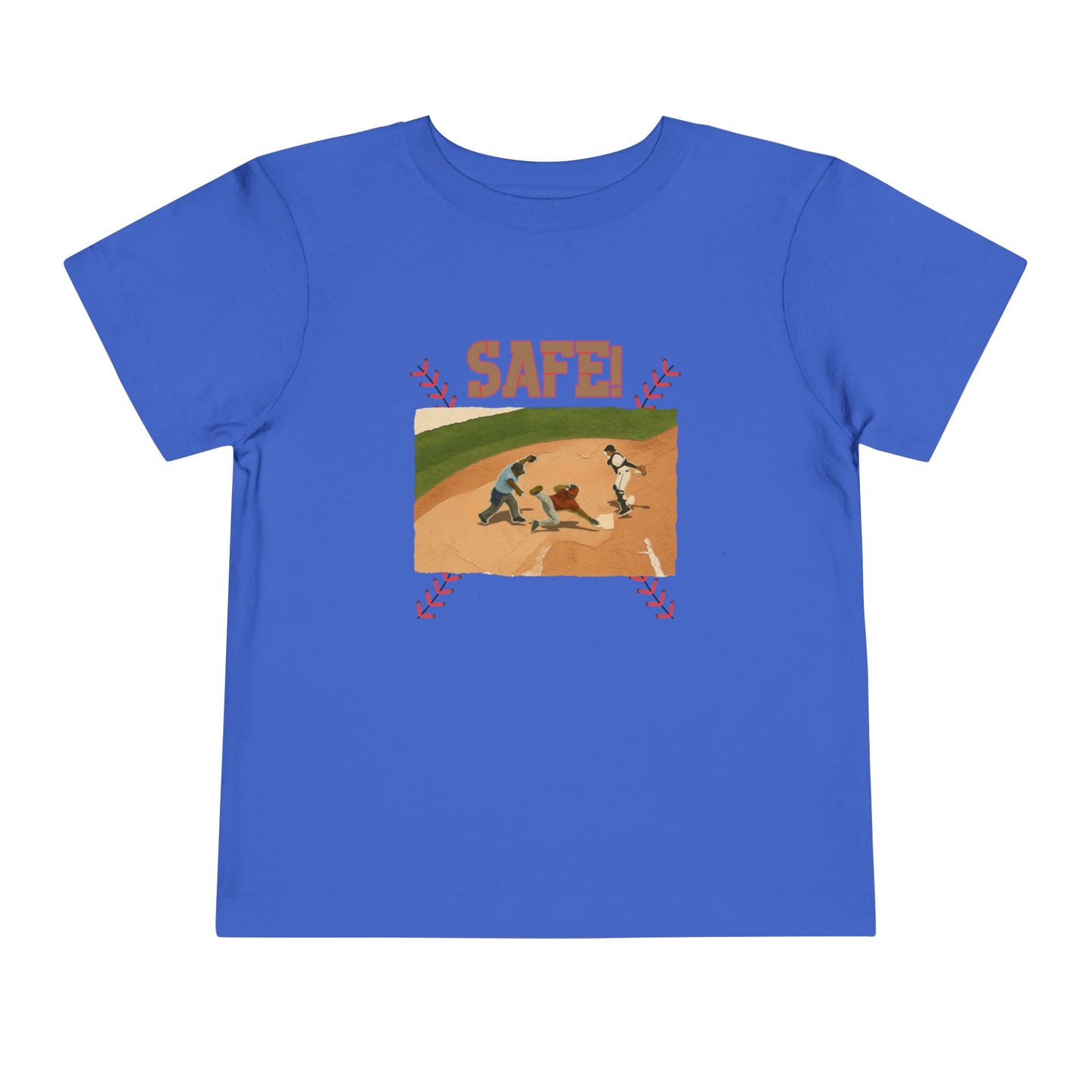 Safe Baseball Tee - Toddler Graphic T-Shirt
