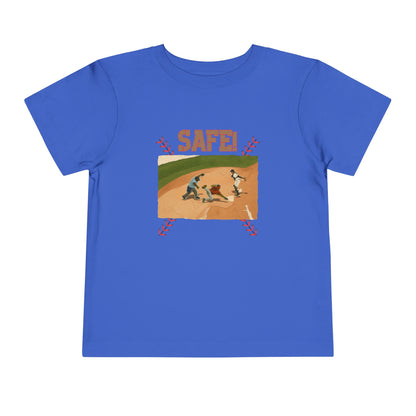 Safe Baseball Tee - Toddler Graphic T-Shirt