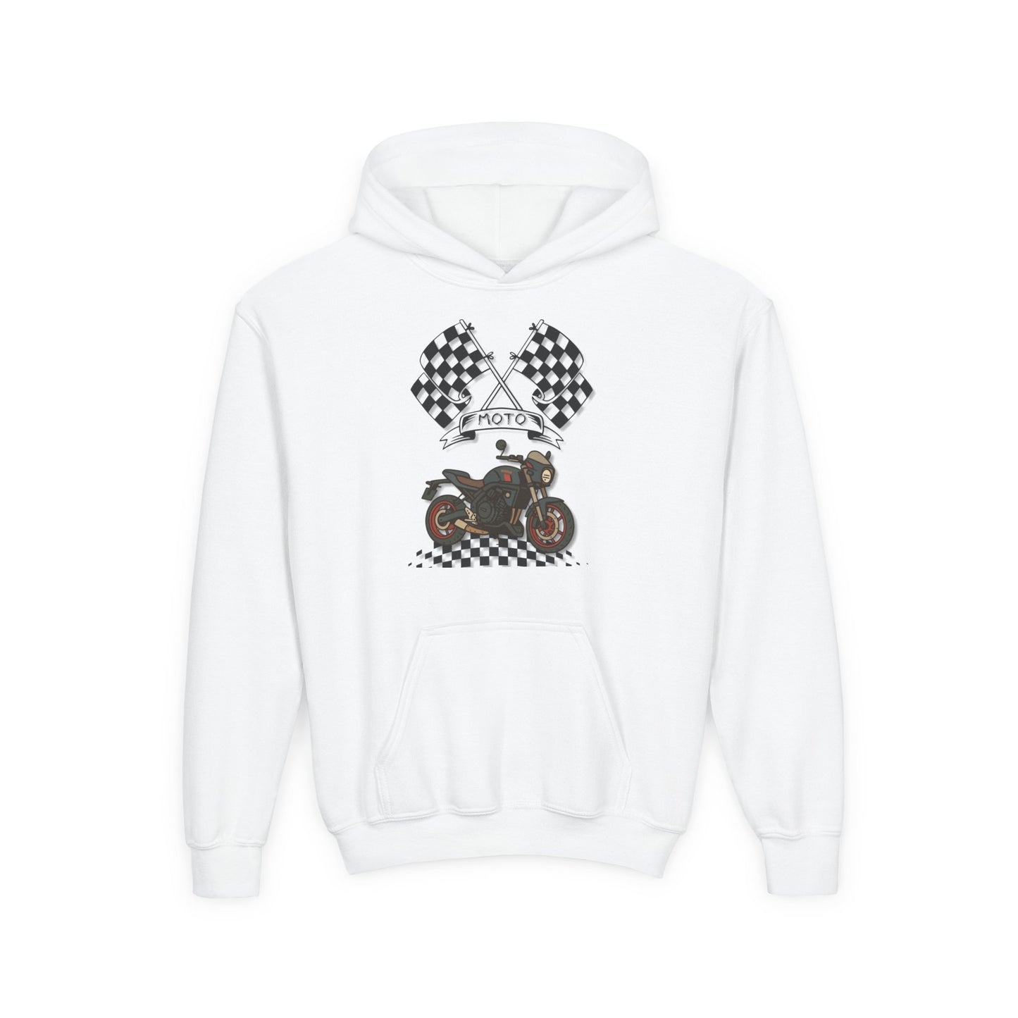 Motorcycle Racing - Kids/Youth Hoodie