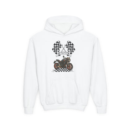 Motorcycle Racing - Kids/Youth Hoodie