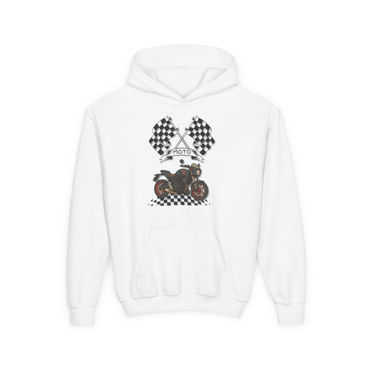 Motorcycle Racing - Kids/Youth Hoodie