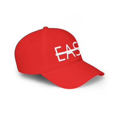Unisex Not Easy Low-Profile Baseball Cap - Printed