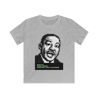 MLK Pixel Tee - Youth T- Shirt