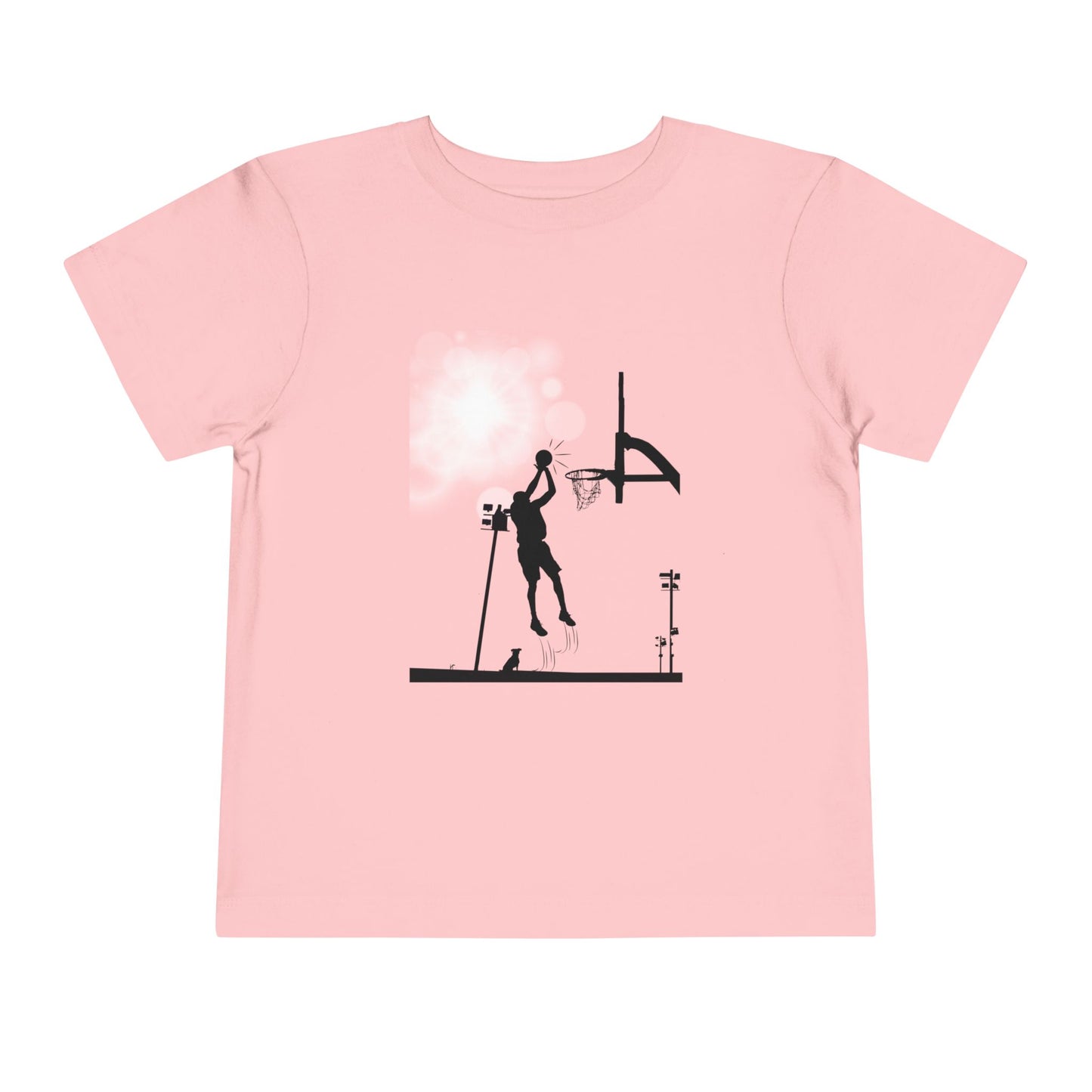 Basketball Tee — Toddler Graphic T-Shirt