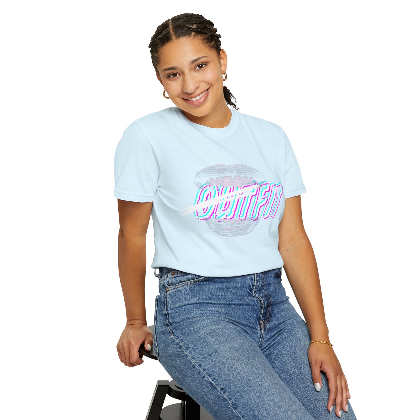Mouth Fit Glitch Tee - Unisex T-shirt