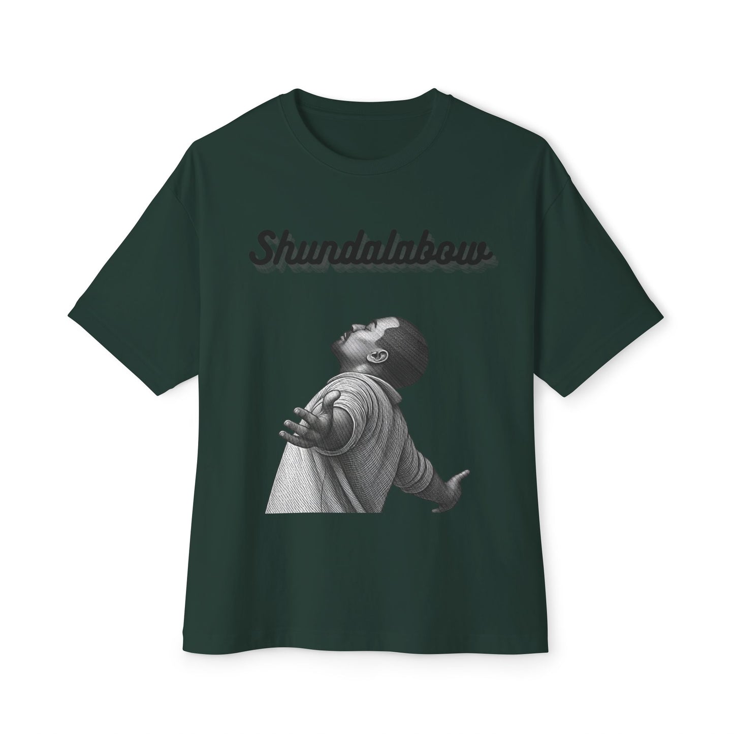 He Shundalabow – Oversized Box Graphic T-Shirt