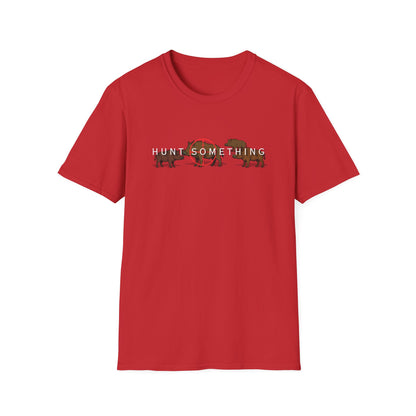 Hunt Something Wild Hog Tee - G64000 Unisex T- Shirt