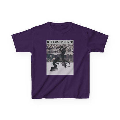 Football Interception Tee - Kids T-Shirt