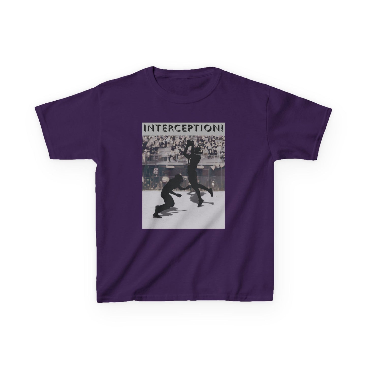Football Interception Tee - Kids T-Shirt