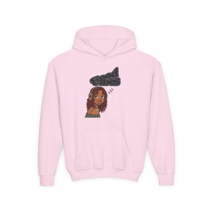 Her Cool Vibes - Kids/Youth Hoodie Gildan 18500B