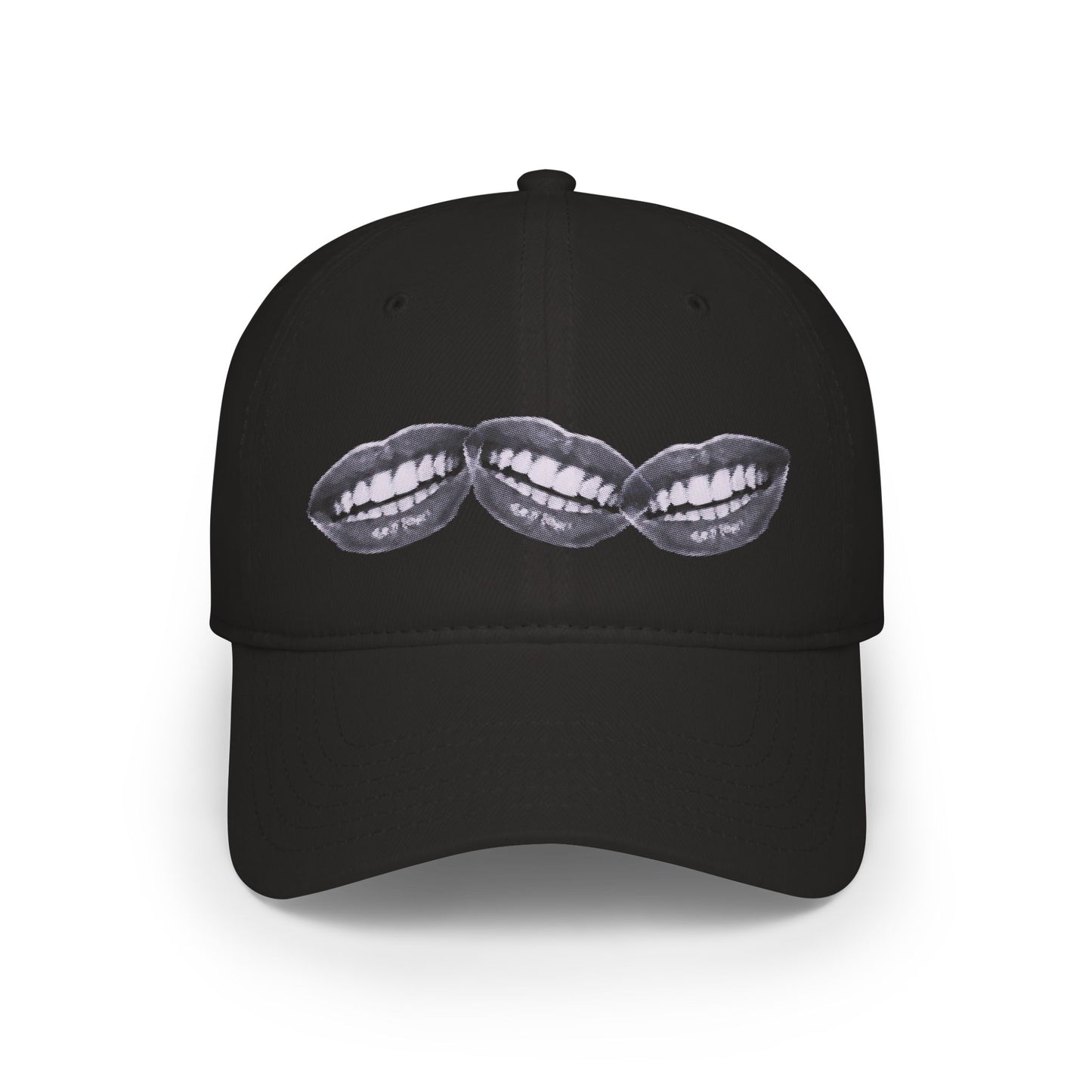Unisex 3Smile Glitch Low-Profile Baseball Cap - Printed