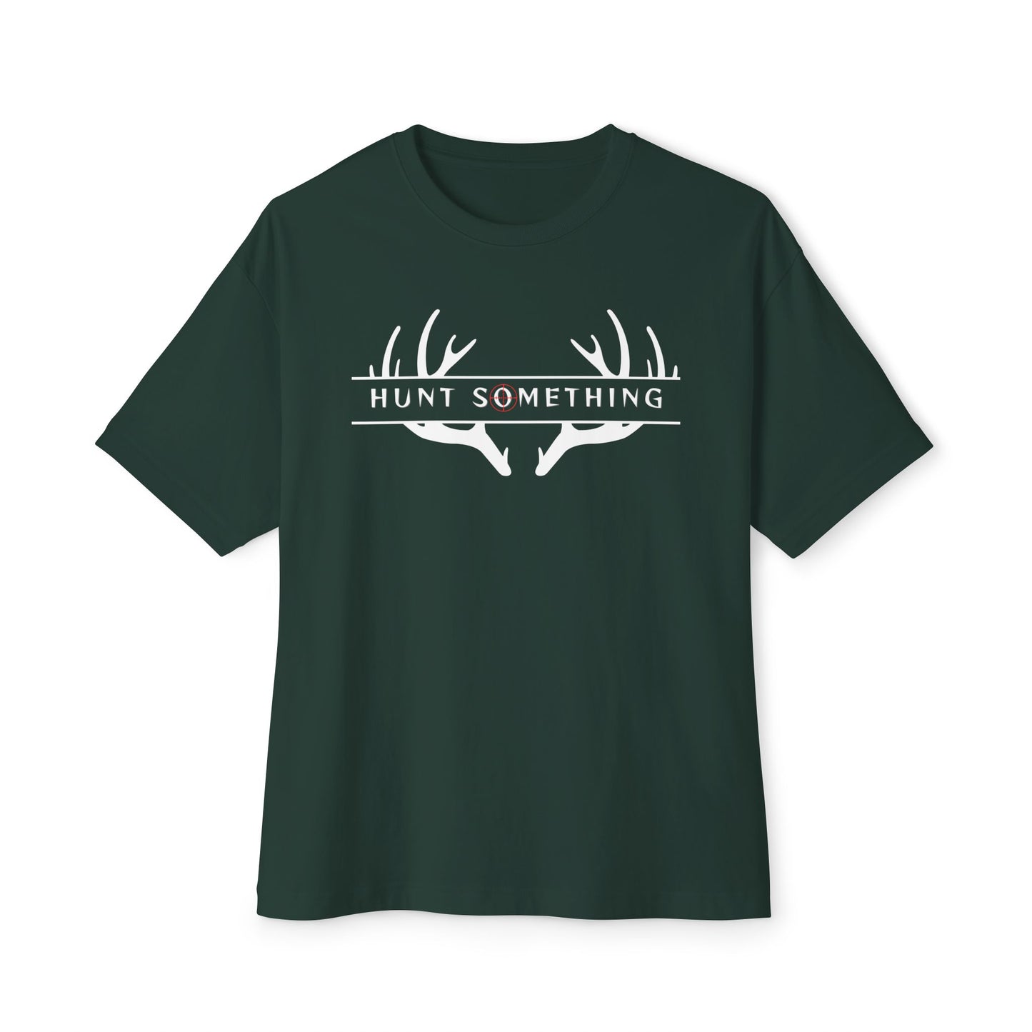 Hunt Something Deer Tee – Oversized Box Graphic T-Shirt