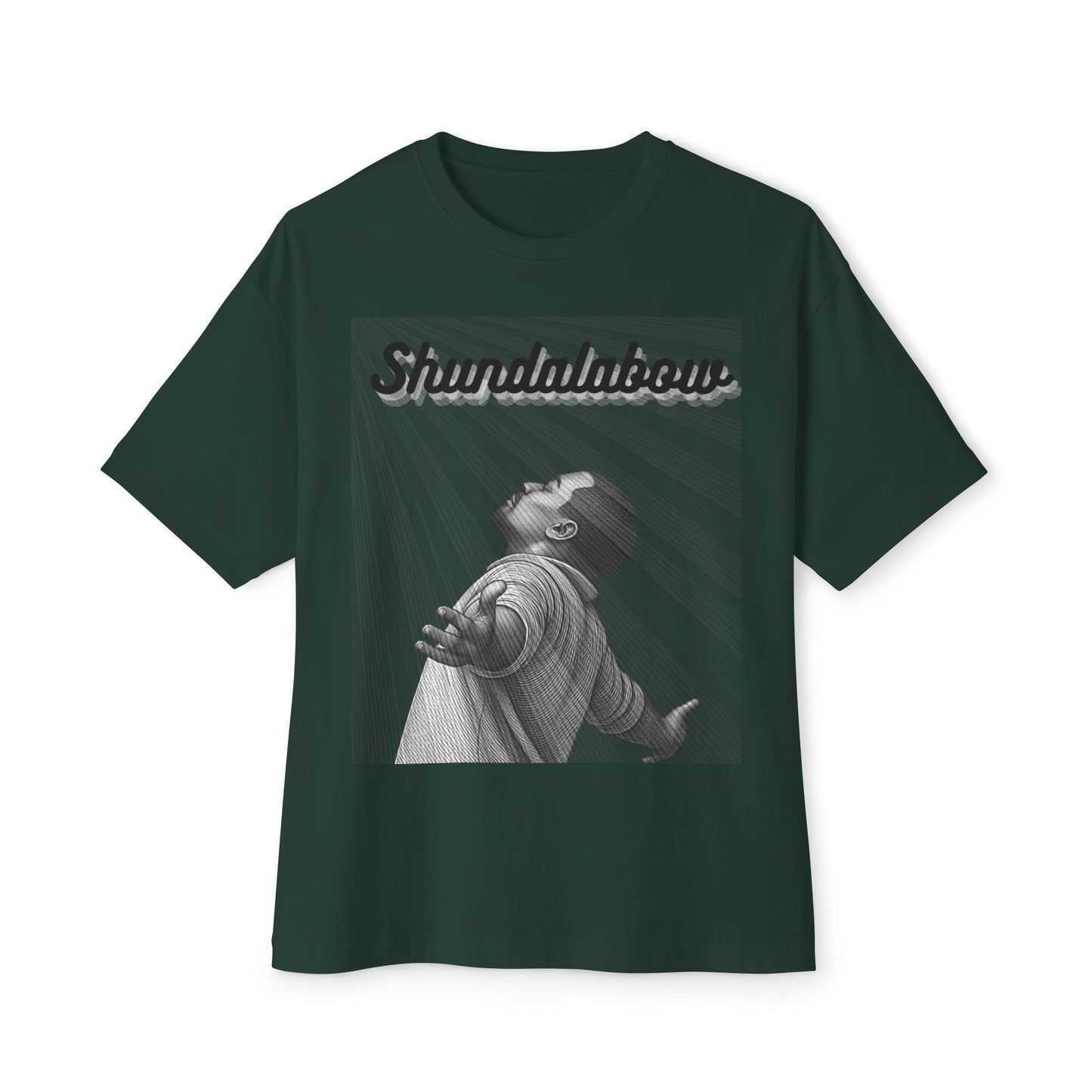 He Shundalabow – Oversized Box Graphic T-Shirt