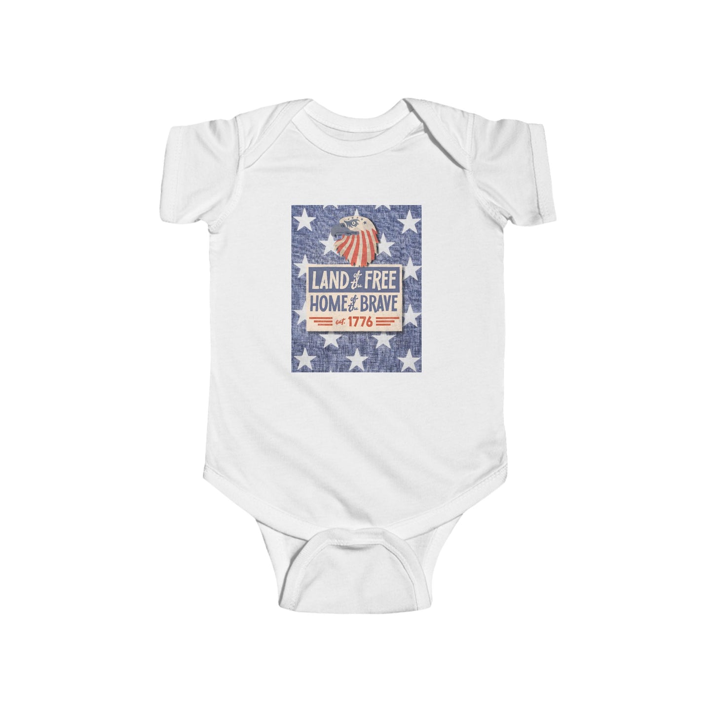 Land of the free – Graphic Infant Onesie