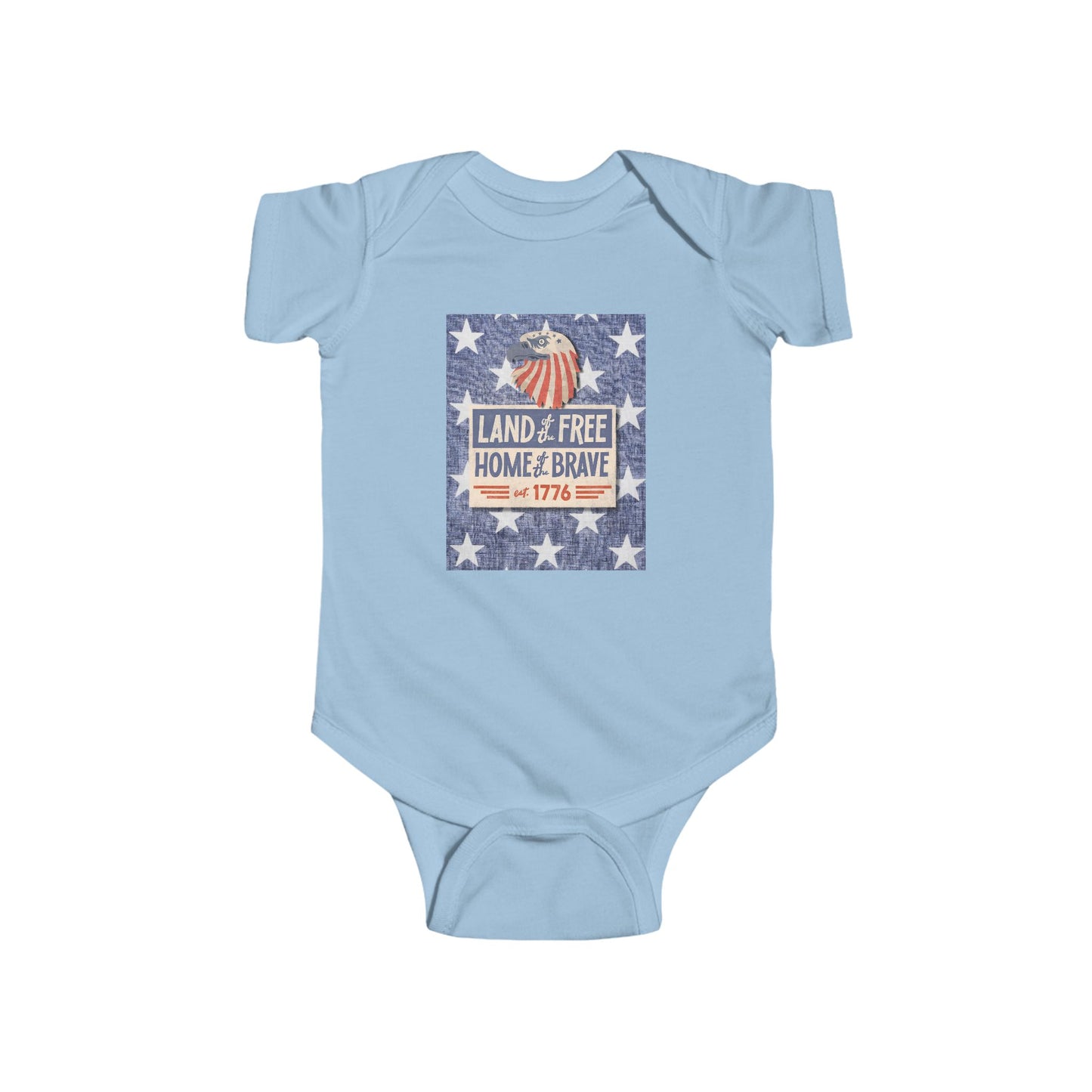 Land of the free – Graphic Infant Onesie