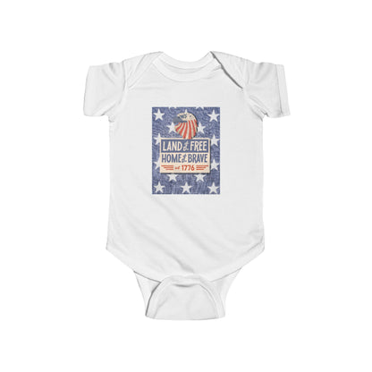 Land of the free – Graphic Infant Onesie