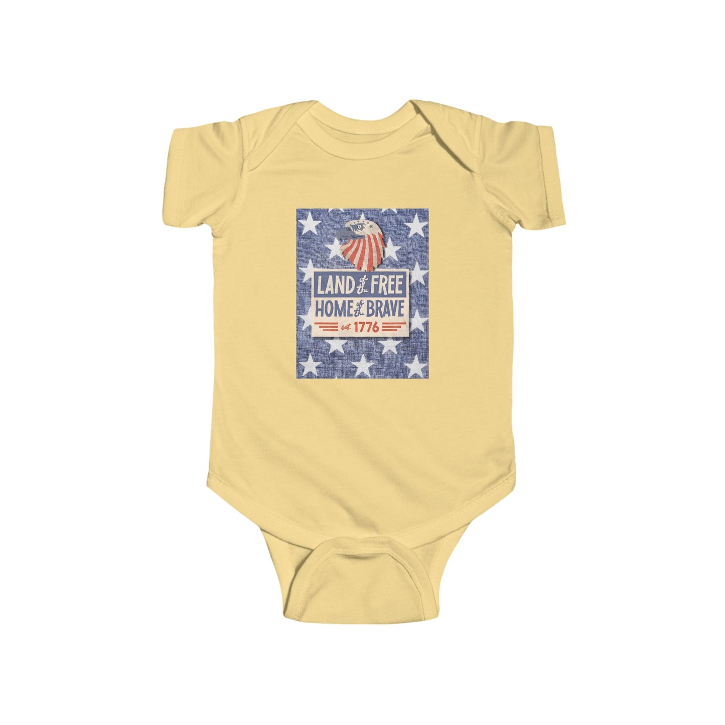Land of the free – Graphic Infant Onesie
