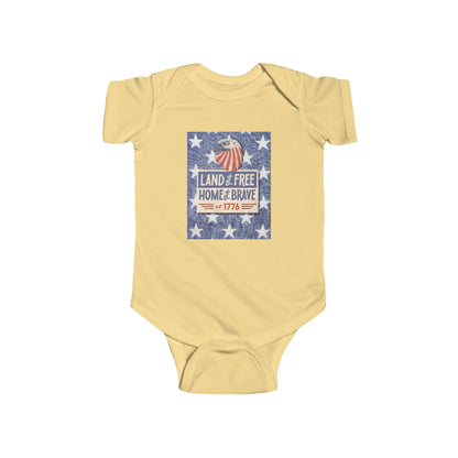 Land of the free – Graphic Infant Onesie