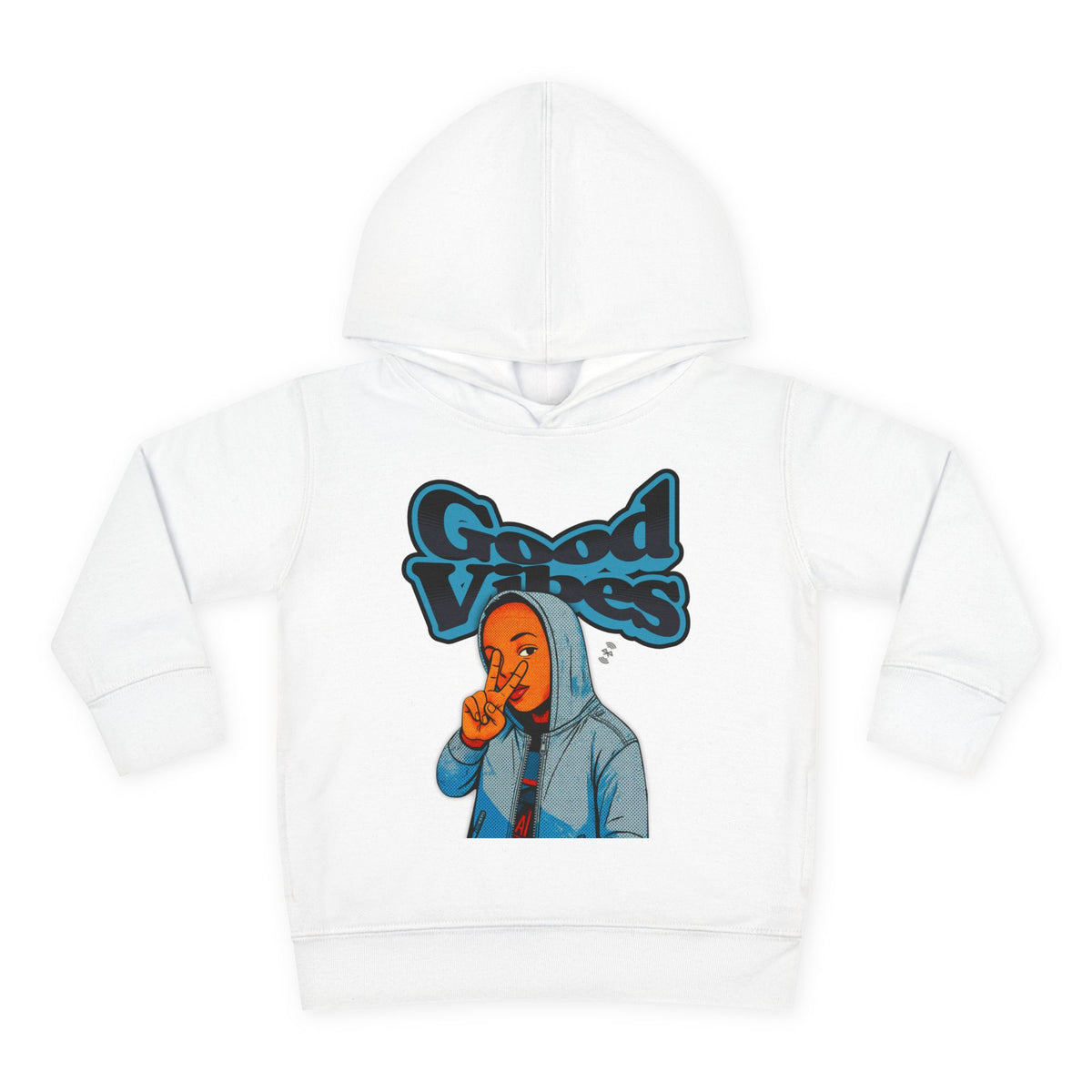 Peace Good Vibes  - Toddler Hoodie RS336