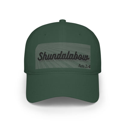 Unisex Acts 2:4 Low-Profile Baseball Cap - Printed
