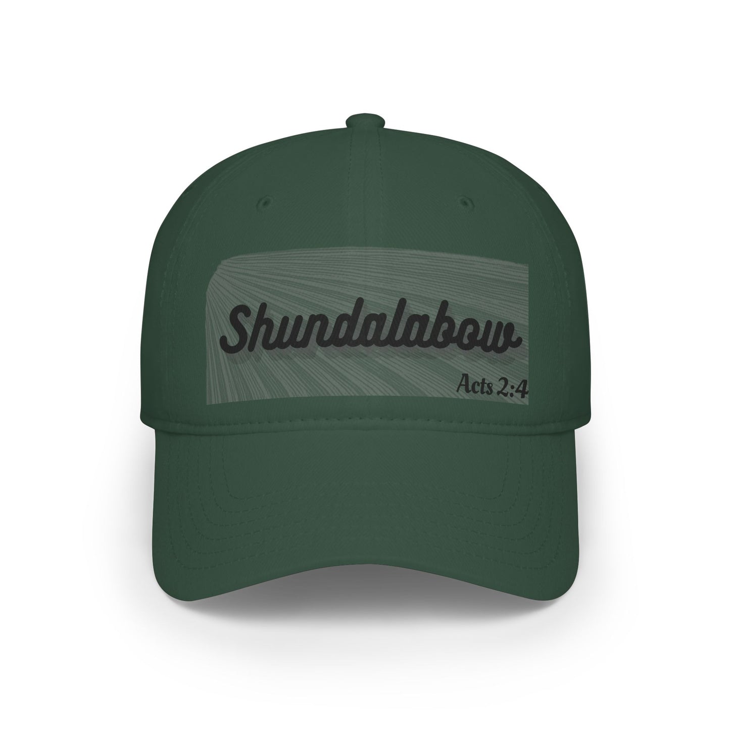 Unisex Acts 2:4 Low-Profile Baseball Cap - Printed
