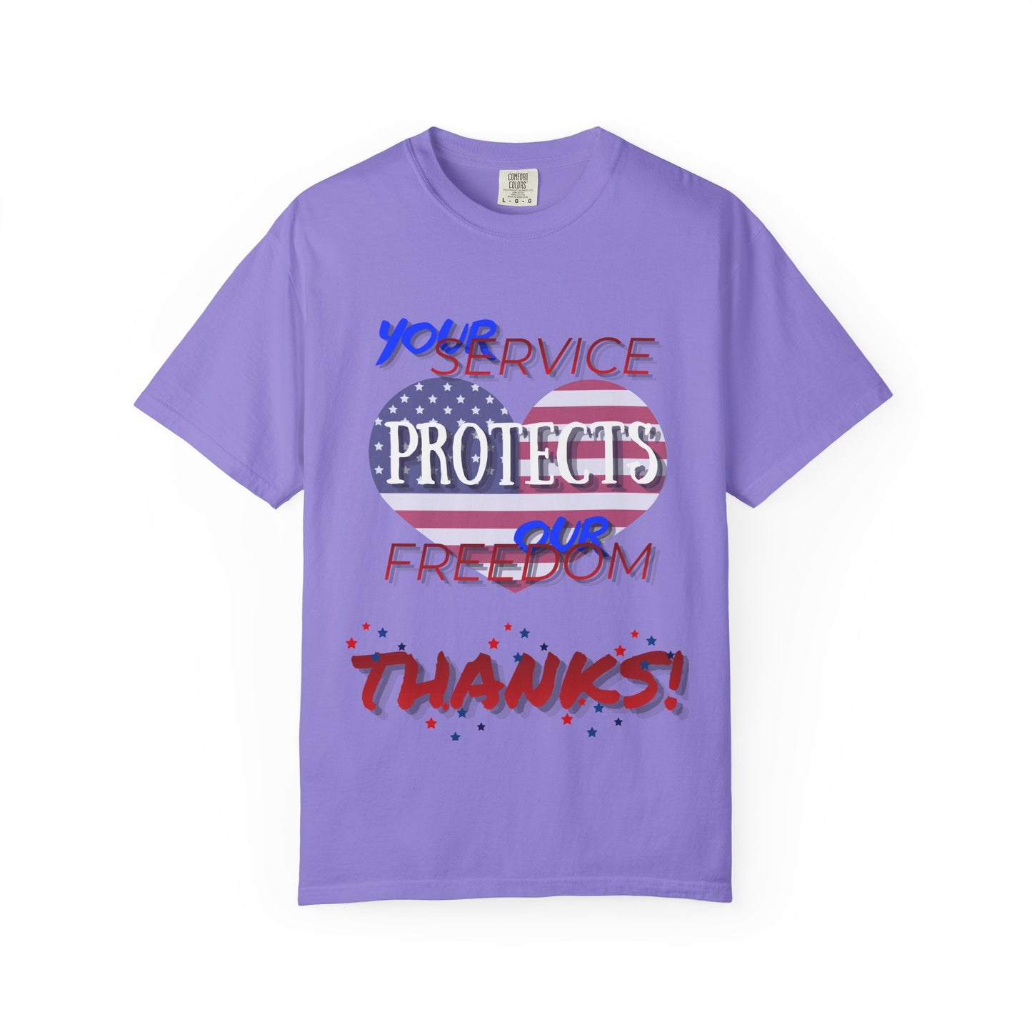 Thanks 4 Service Memorial Day - Unisex T-shirt