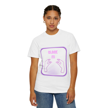 Clock it Fuchsia Tee -Unisex T-shirt