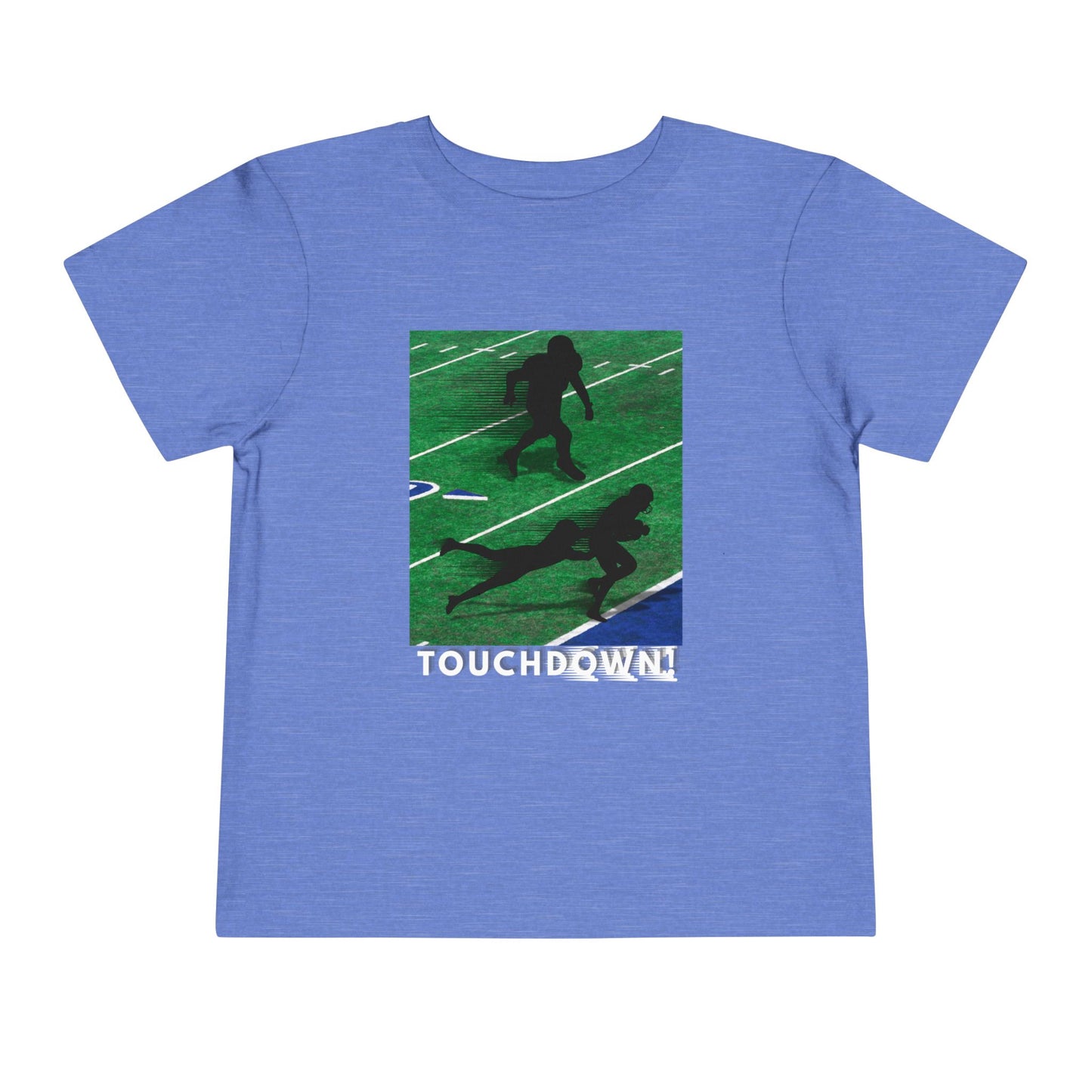 Touchdown Football Tee — Toddler Graphic T-Shirt