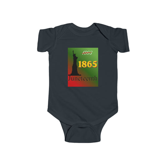 1863 1865 Liberty Juneteenth Baby Bodysuit – Graphic Infant Onesie