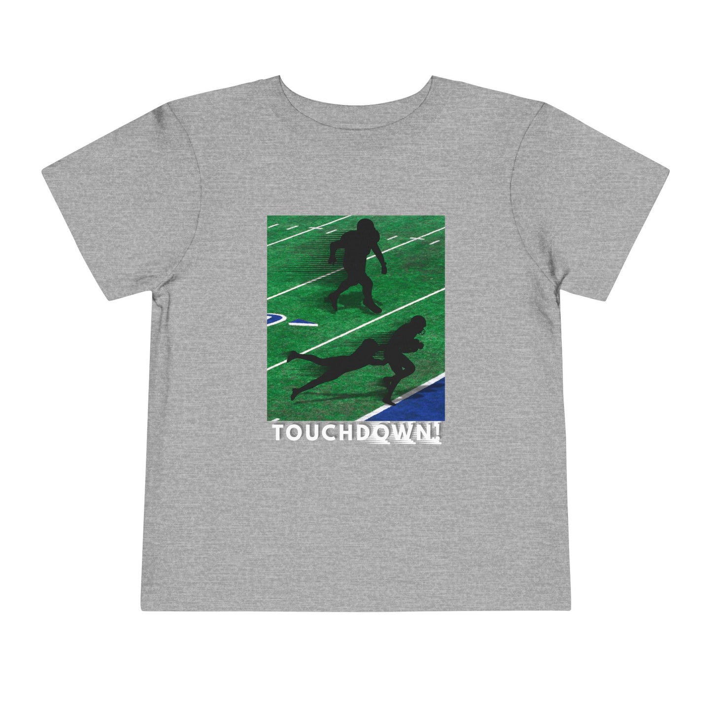 Touchdown Football Tee — Toddler Graphic T-Shirt