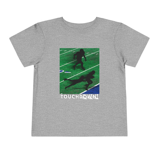 Touchdown Football Tee — Toddler Graphic T-Shirt