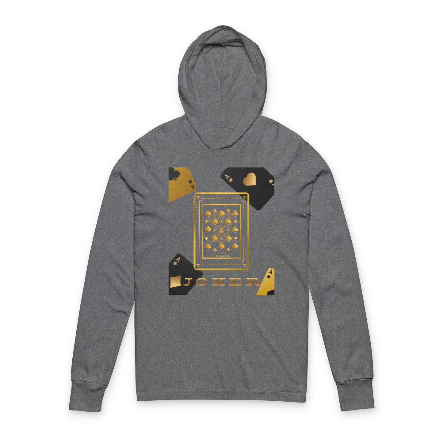Joker and Aces - Hooded Long Sleeve T-Shirt