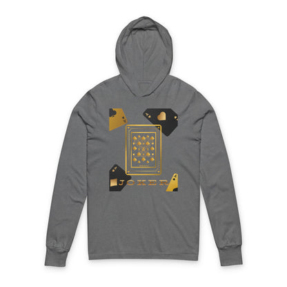 Joker and Aces - Hooded Long Sleeve T-Shirt