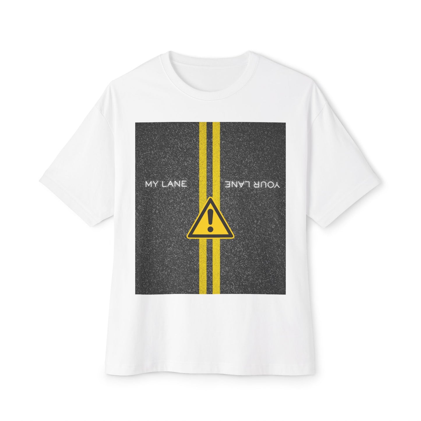 Lanes Tee – Oversized Box Graphic T-Shirt