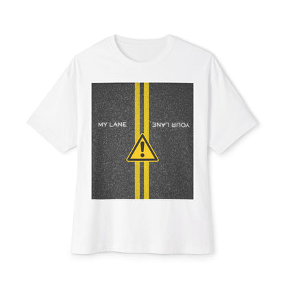 Lanes Tee – Oversized Box Graphic T-Shirt