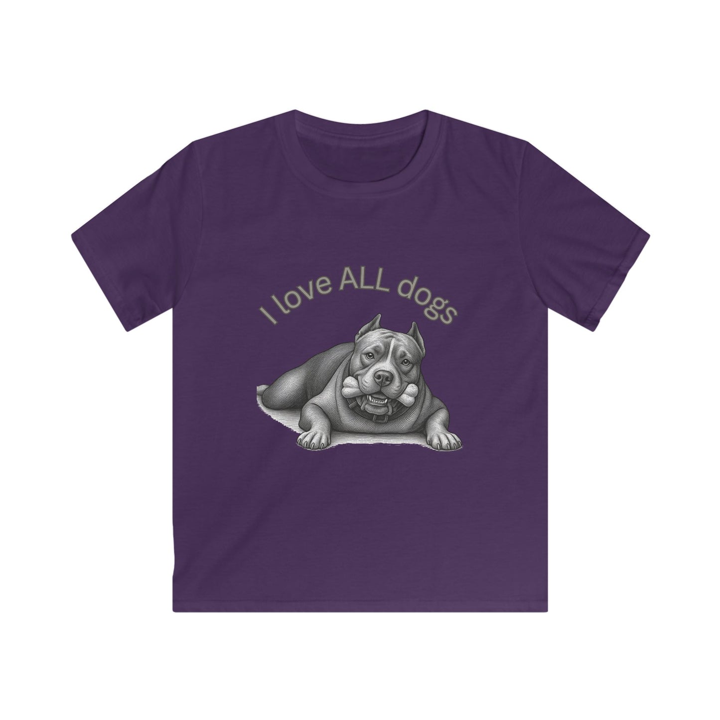 I Love All Dogs Tee - Youth T-Shirt